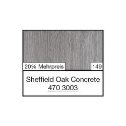 Kämpferprofil SZ 310 K 470 3003, 85x47mm (a 5,50 Meter) foliert, 470 3003 Sheffield Oak Concrete [149]