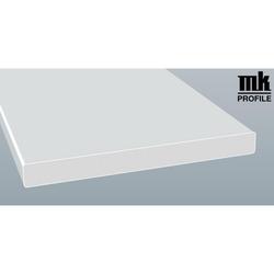 Schaumprofil S20020, 200x20mm (a 6,00 Meter) Weiß, PVC-Hartschaum