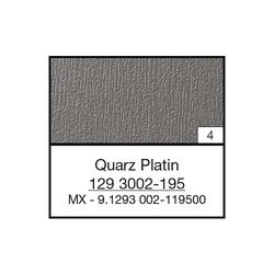 Flachprofil 078125 K 129 3002-195, 25x3/2mm SK (a 6,00 Meter) foliert, 129 3002-195 Quarz Platin [4]