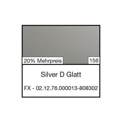 Flachprofil 078125 K 156, 25x3/2mm SK (a 6,00 Meter) foliert, 02.12.76.000013 Silber D Glatt [156]