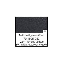 Flachprofil 078125 K 1605-083, 25x3/2mm SK (a 6,00 Meter) foliert, 70 1605-083 Anthrazitgrau Glatt [55]
