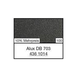 Flachprofil 078125 K 436 1014, 25x3/2mm SK (a 6,00 Meter) foliert, 436 1014 Alux DB 703 [100]