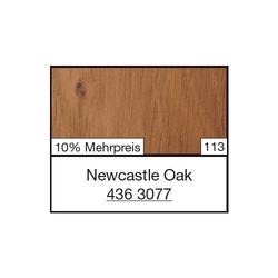 Flachprofil 078125 K 436 3077, 25x3/2mm SK (a 6,00 Meter) foliert, 436 3077 Newcastle Oak [113]
