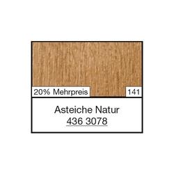 Flachprofil 078125 K 436 3078, 25x3/2mm SK (a 6,00 Meter) foliert, 436 3078 Asteiche Natur [141]