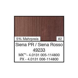Flachprofil 078125 K 49233, 25x3/2mm SK (a 6,00 Meter) foliert, 49233 Siena Rosso [82]