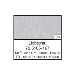 Flachprofil 078125 K 5105, 25x3/2mm SK (a 6,00 Meter) foliert, 72 5105-167 Lichtgrau [70]