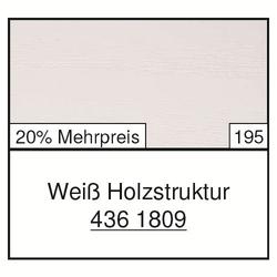 Anschlussprofil 0781530 WL K 436 1809, 30mm WL SK (a 6,00 Meter) foliert, klipsbar, WL Weiß, 436 1809 Weiß Holzstruktur [195]