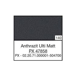 Nut- u. Federprofil 017 K PX 47858, 200x17mm (a 6,00 Meter) foliert, gerade, PX 47858 Anthrazit Ulti Matt [140]