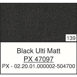 Schaumprofil S20020 K PX 47097 200x20mm (a 6,00 Meter) foliert, PVC-Hartschaum, PX 47097 Black Ulti Matt [139]