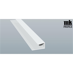 U-Profil 021 K 992505 44x21x24mm (a 6,00 Meter) foliert, 992505-167 Monumentengrün [74]