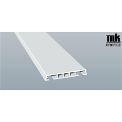 Verkleidungsprofil 264 K 470 6003 85x12mm (a 6,00 Meter) foliert, 470 6003 Mattex Anthrazitgrau [161]