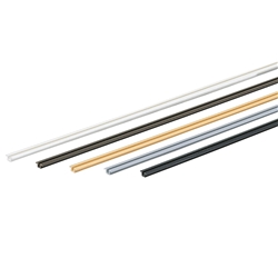 Hettich Lauf- und Führungsprofil STB 55, 4000mm, SlideLine 55 66900, Kunststoff, schwarz