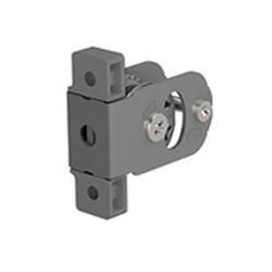 Hettich Schubkasten-Frontbefestigung, grau pulverbeschichtet ArciTech 9123011, für Zargenhöhe 94mm, zum Anschrauben