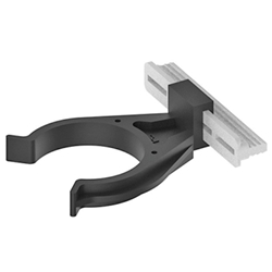 Hettich Frontblendenhalter, Kunststoff Korrekt 73481, schwarz