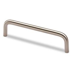 Hettich Bügelgriff, Ø 10x128mm, H 32mm, Edelstahl Asopus 9069818 edelstahl gebürstet L 138mm