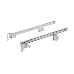 Hettich Kugelauszug, KA 270, 74864, 730mm für Holzschubkasten, Stahl, verzinkt Teilauszug
