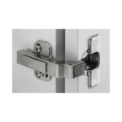 Hettich Intermat Winkelscharnier W90 (Intermat 9936 W90), einliegend, Öffnungswinkel 95°, Bohrbild TH 52x5,5mm, zum Anschrauben (-) 77708
