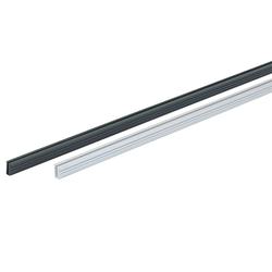 Hettich Lauf- und Führungsprofil, 3000mm, SlideLine 56 71110, Aluminium, silber, eloxiert