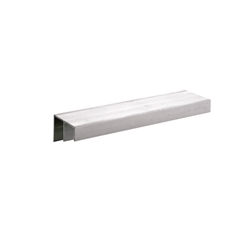 Hettich Führungsprofil, oben, 3000mm STB 11 71117, Aluminium, silber, eloxiert