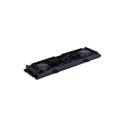 Hettich Schreibtischcontainer-Rolltraverse, als Containerboden Systema Top 2000 9133143, Belastbarkeit 350kg, KF schwarz B422mm, H31mm, T114mm