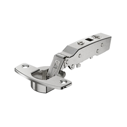 Hettich Sensys 110°-Scharnier mit integrierter Dämpfung (Sensys 8645i), vernickelt, vorliegend, Öffnungswinkel 110°, Bohrbild TH 52x5,5mm, zum Anschrauben (-) 9071205