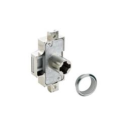 Hettich Zylinderdrehstangenschloss Prestige 2000 9133907 D15 zum Einpressen, Für Stangen Ø 6mm