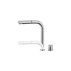 TEKA AUK 983 chrome, Unterfenster-Küchenarmatur, schwenkbarer Auslauf, Auszugbrause Nr. 509830200