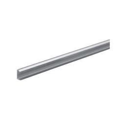Hettich Türleiste, 2100mm TopLine M 9117462, Aluminium, silber, eloxiert B 14,8mm, T 17mm, TS 2100mm