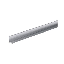 Hettich Türleiste, TS 18-19mm, 2050mm TopLine M 9117418, Aluminium, silber, eloxiert B 23mm, T 16,5mm, TS 2050mm