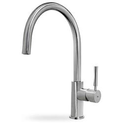 Pyramis Einhebel-Mischarmatur Gusto Basic, HD Chrom, Auslauf schwenkbar, Höhe 375mm/180mm, für 35mm Lochung, Nr. 090919403