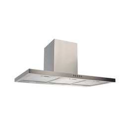Amica Kaminhaube KH 17802-1 E 90cm, T-Line, Edelstahl, Drucktasten Abluft-/Umluftbetrieb, Abluftschlauch beigefügt Gerätemaß HxBxT 535-1015x900x500mm Nr. KH 17802-1 E