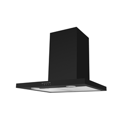 Amica Kaminhaube, T-Line, 60cm, Schwarz matt, max. Gebläseleistung 621 m³h, Energieeffizienzklasse A, Abluft-/Umluftbetrieb KH 17803 S