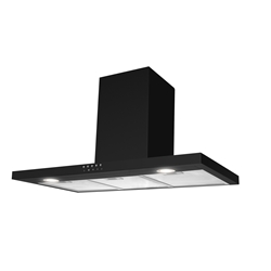 Amica Kaminhaube, T-Line, 90cm, Schwarz matt, max. Gebläseleistung 627 m³h, Energieeffizienzklasse A KH 17804 S