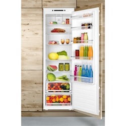 Amica Einbau-Vollraum-Kühlschrank Nische (HxBxT): 1778-1781x560x550mm Schlepptür-Technik, elektronische Steuerung, Inverter Kompressor, Energieeffizienzklasse: E Nr. EVKSS 357 200