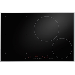 Amica Autarkes Induktionskochfeld, 77cm, automatische Zonenaktivierung Hob'n Go, Edelstahlrahmen, Pausenfunktion Stopu.Go, Kurzzeitwecker, 4 Kochzonen Sensorsteuerung, 60x770x518mm Nr. KMI 752 660 E