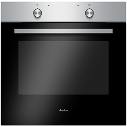 Amica Einbaubackofen, Fine Design, Edelstahl, 77l XXL, Timer, MF9, Energieeffizienzklasse A, 9 Backofenfunktionen, CoolDoor3 (Leichtreinigungstür) Zubehör: 1 Backblech, 1 Grillrost Nr. EBX 943 640 E