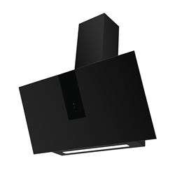 Amica Kaminhaube, Pure, 80 cm, Schwarz-matter Glasschirm, max. Gebläseleistung 360 m³h, Energieeffizienzklasse A+, LED Display, Abluft-/Umluftbetrieb, 3 Leistungsstufen, Intensivstufe mit Rückstellung, Min.: 215 m³/h, Max: 360 m³/h, Intensivstufe: 730 m³/h Steuerung durch SensorTouch 2 Aluminium Fettfilter, Beleuchtung: 1 x 15,0 W, LED-Stripe, Lichtwärme 4000 K Nr. KHF 686 600 S