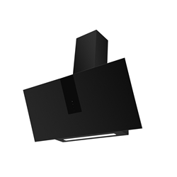 Amica Kaminhaube, Pure, 60 cm, Schwarz-matter Glasschirm, max. Gebläseleistung 320 m³h, Energieeffizienzklasse A+, LED Display, Abluft-/Umluftbetrieb 3 Leistungsstufen, Intensivstufe mit Rückstellung, Min.: 195 m³/h, Max: 320 m³/h, Intensivstufe: 700 m³/h Steuerung durch SensorTouch 1 Aluminium Fettfilter, Beleuchtung: 1 x 13,0 W, LED-Stripe Nr. KHF 666 600 S