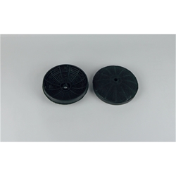 Amica Kohlefilter für Modell KH 17482/-1 E, KH 17381/-2/-3 E, KH 17481 E, KH 17390/-2/-3 S, KH 17389/-2/-3 S, 60320 Inhalt: 2 Stück HxBxT 35 x 140 x 140 mm Nr. KF 17154