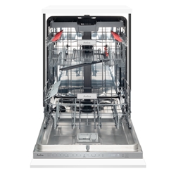 Amica VI Geschirrspüler, XXL - 16MG/Höhe 857mm/Schlepptür, 60cm, 3 Körbe, 9 Programme/Auto, OpenDry, BlueDot, AQS, 16 Maßgedecke, mit Automatikprogramm wartungsarm Flex Besteckschublade, Innenbehälter: Edelstahl BlueDot - Spot auf dem Boden FlexiDoor - Schlepptür, OpenDry Nr. EGSPVX 596900