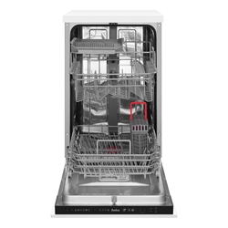 Amica VI Geschirrspüler, 45cm, 10MG, 3 Körbe/SmartTray, 6 Programme/Auto, OpenDry, BlueDot, A10 Maßgedecke, SmartTray 1/2 Besteckschublade und Besteckkorb, Innenbehälter: Edelstahl BlueDot, Türöffnung nach Programmende, Verbrauchsanzeige, Aqua Spray = 3 Sprüharme, Startzeitvorwahl, Aquastopp, Sicherheitsschlauch, elektronisch Klarspülanzeige, Salzanzeige Bedienung über Buttom Nr. EGSPV 586 901
