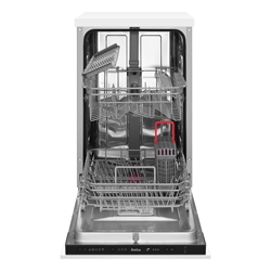 Amica VI Geschirrspüler, 45cm, 10MG, 2 Körbe, 5 Programme, OpenDry, AQS, 44dB, 10 Maßgedecke, Innenbehälter: Edelstahl OpenDry - Türöffnung nach Programmende, EcoBar, Verbrauchsanzeige, Startzeitvorwahl, Halbbeladung, Aquastopp, Sicherheitsschlauch, elektronisch Klarspülanzeige, Salzanzeige Bedienung über Buttom Nr. EGSPV 587 921