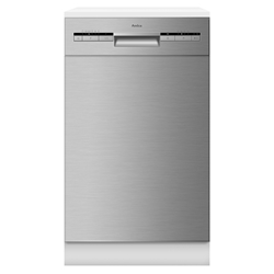 Amica Unterbau-Geschirrspüler, Edelstahl, 45cm, 10MG, 2 Körbe, 6 Programme, OpenDry, AQS, 44dB, EEK D, Energieeffizienzklasse D 10 Maßgedecke, Innenbehälter: Edelstahl OpenDry - Türöffnung nach Programmende, Startzeitvorwahl, Halbbeladung, Aquastopp, Sicherheitsschlauch, elektronisch Salzanzeige Bedienung über Hard Buttom Nr. EGSPU 500 911 E