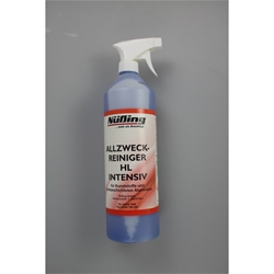 Allzweckreiniger HL Intensiv a 1 Liter für Kunststoff/Alu, abbaubar nach EU-Detergenzie (Abgedrucktes Datum = Herstellungsdatum) Nr. OB3112L001L-NU3 UN 1814