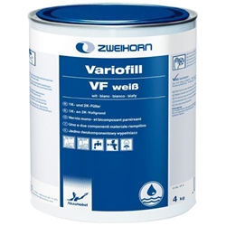 Zweihorn 1K- und 2K-Füller Variofill VF a 4 Kg, Wasserverdünnbarer, weiß pigmentierter Füller Nr. 5086447