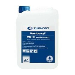 Zweihorn Variocryl 1K- und 2K- Klarlack (Allround-Lack) VC 9 seidenmatt a 5 Liter Nr. 5070610
