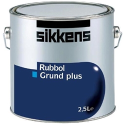 Rubbol Grund Plus weiß, a 1 Liter, lösemittelhaltige Grund- und Zwischenbeschichtung seidenmatt (GG: 12,8 GU/60°) für innen u. außen Nr. 11144000