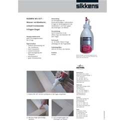 Sikkens Kodrin WV 457 Fugensiegel a 250 ml, farblos Nr. 0878-002001-020