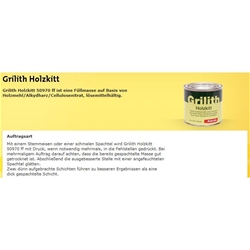 Adler Grilith Holzkitt a 200ml, Fichte/Birke/Esche Nr. 750104035414