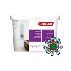Adler Aviva Home-Weiß a 9 Liter Hochdeckende Wohnraumfarbe Nr. 406205006509